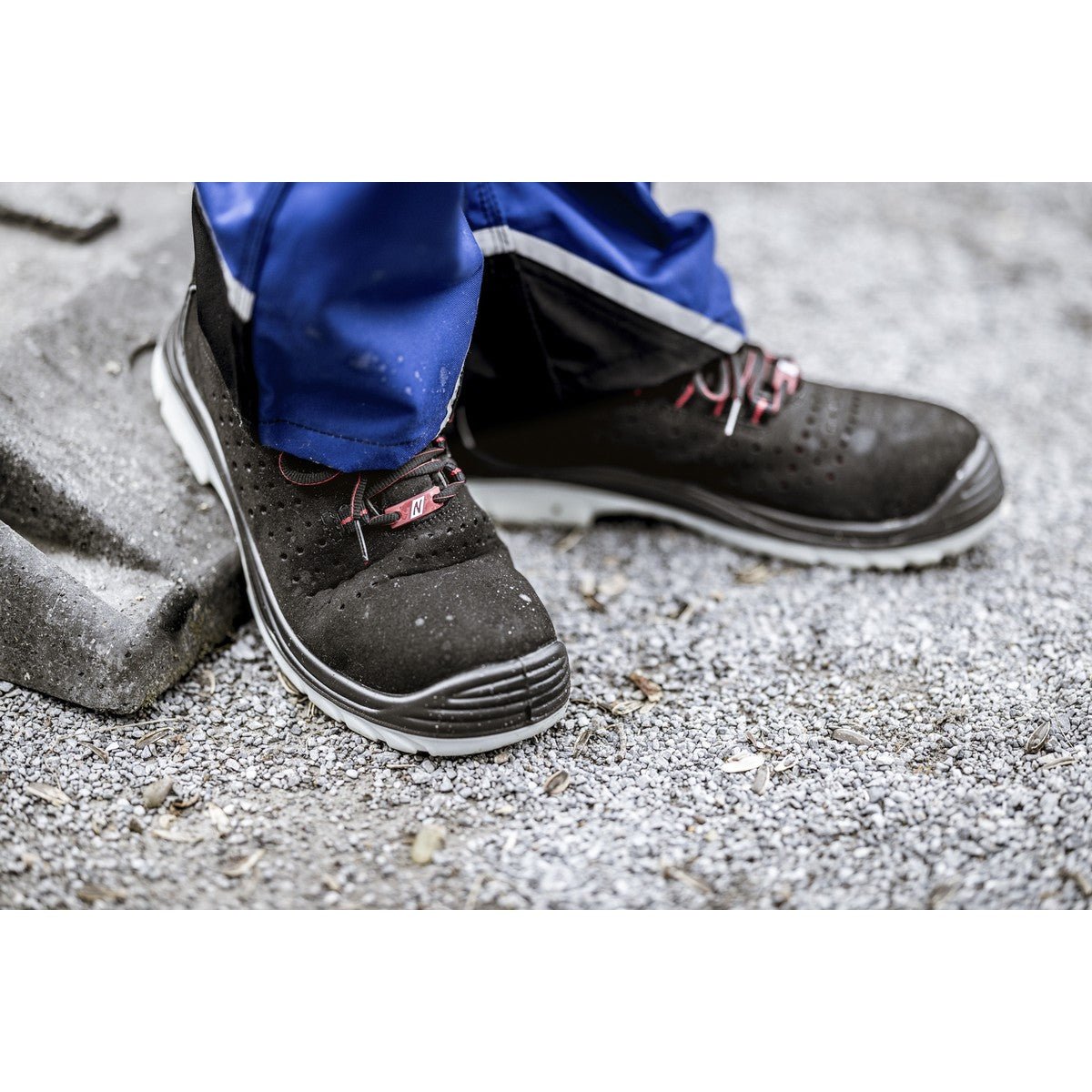 NITRAS MICRO STEP, calçado de segurança S1P, preto