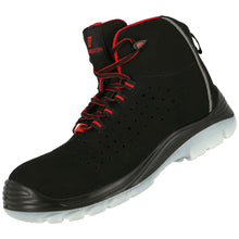 NITRAS MICRO STEP MID, botas de segurança S1 P, altura média, pretas