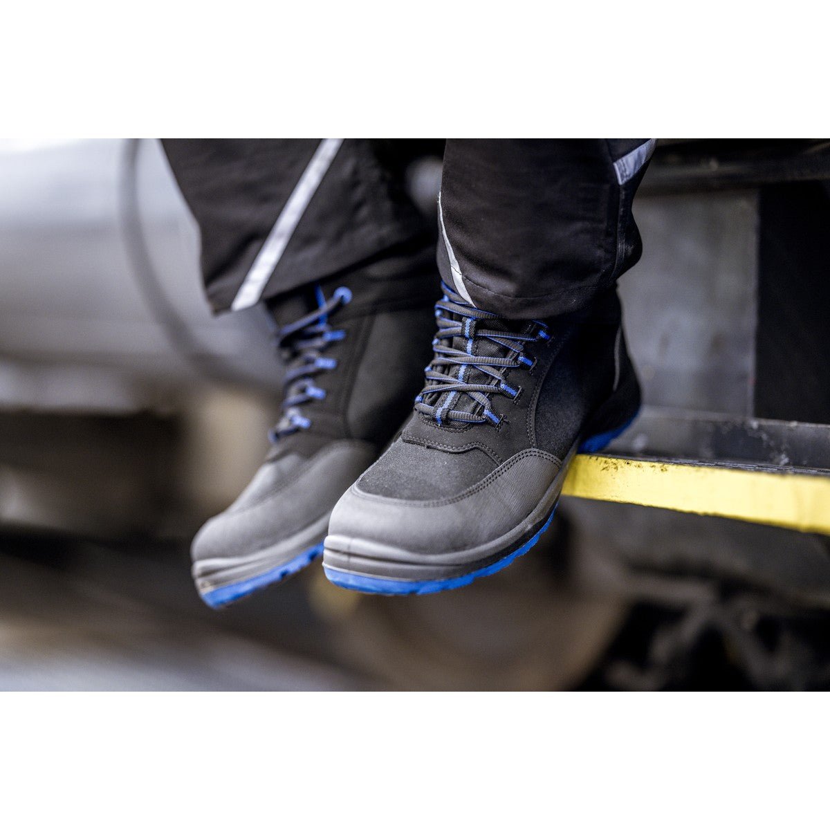 NITRAS SOLID STEP MID, botas de segurança, altura média
