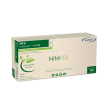 MaiMed-Nitrile BIO, não estéril, sem pó Luva de nitrila sem látex, verde, 100 peças/caixa