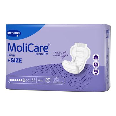 MoliCare p Form +TAMANHO 8Tr P20 | Pacote (20 peças)