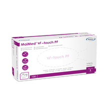 Luvas descartáveis ​​de vinil MaiMed vi-touch, sem pó, 100 peças/caixa