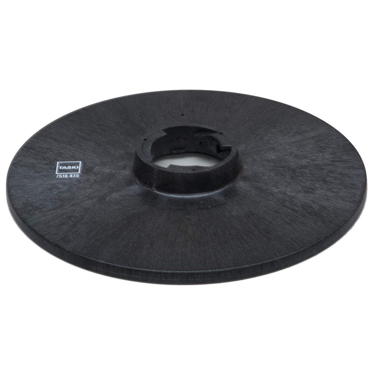 O suporte de liderança Diversey Harpoon-Grip (50 cm) é um suporte de almofada circular preto com fixação central, com a designação 7510.830, concebido para máquinas de piso swingo 1255 para uso de almofadas de limpeza e polimento. O pacote contém 1 peça.