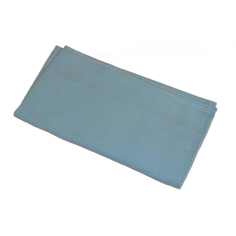 Um pano de microfibra TASKI MicroCare 40x40 cm da Diversey Deutschland GmbH & Co. OHG, bem dobrado, é apresentado diante de um fundo branco simples.