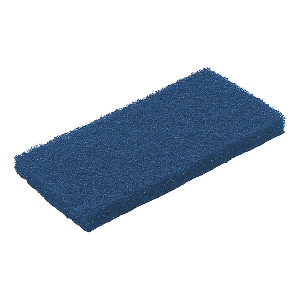 Os TASKI Jumbopads para aparelhos de limpeza de bordas da Diversey Deutschland GmbH & Co. OHG são esponjas abrasivas retangulares, azul-escuras com superfície texturizada para uma limpeza eficiente, apresentadas sobre um fundo branco.