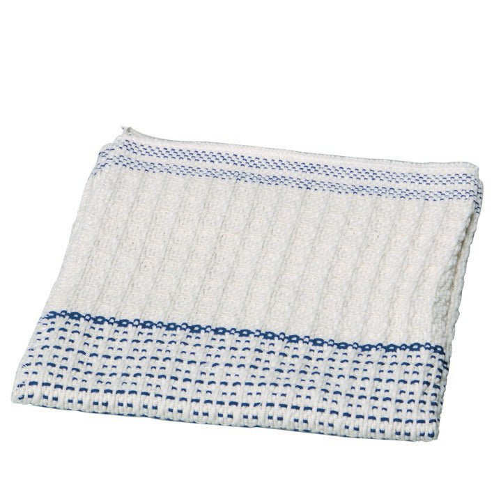 O pano de chão TASKI da Diversey Deutschland GmbH & Co. OHG é um pano branco robusto de 45x45 cm com listras azuis, perfeito para a limpeza tradicional de pisos úmidos. A embalagem contém 10 unidades - ideal para limpeza profissional.