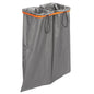 O grande saco de lavagem TASKI (36 l) da Diversey Deutschland GmbH & Co. OHG possui dois compartimentos, uma borda laranja e quatro alças pretas - ideal para profissionais de limpeza. Requer suporte para caixa de panos 7517270 ou 7517371. Embalagem: 1 peça.
