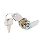 A fechadura TASKI para tampas da Diversey Deutschland GmbH & Co. OHG é compatível com as tampas 7517362, 7517363, 7517364, 7517243 e 7517263. Possui uma superfície cromada, material robusto, um fecho com ranhura com duas chaves num porta-chaves e inclui uma arruela de latão. Embalagem com 1 peça.