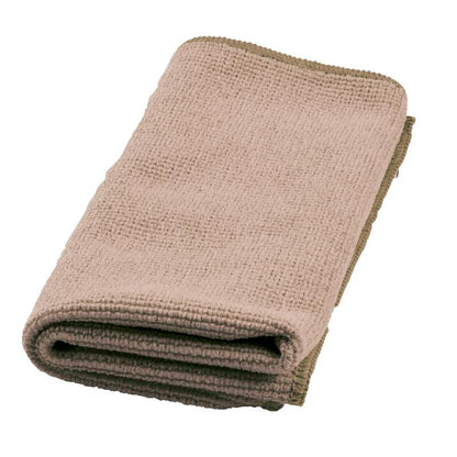 Um pano de limpeza TASKI Jonmaster Ultra Cloth XL 40x40 cm dobrado da Diversey Deutschland GmbH & Co. OHG com superfície texturizada e bordas costuradas está sobre um fundo branco.