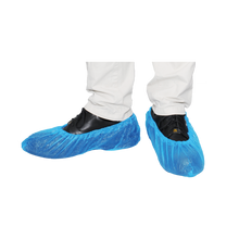 MaiMed-Cover Capas para sapatos CPE Capas descartáveis ​​para sapatos em CPE, azuis, 100 peças/pacote. | Pacote (100 peças)