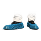 Capas para sapatos MaiMed-Cover PE Capas descartáveis ​​para sapatos em PE, azul, 100 unidades/pacote. | Pacote (100 peças)