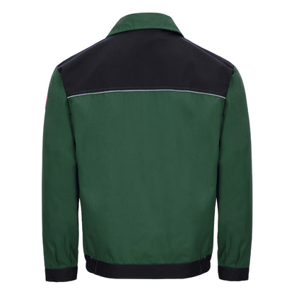 NITRAS MOTION TEX LIGHT, jaqueta de trabalho, verde / preto