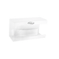 Suporte de parede MaiMed para porta-luvas com mola em acrílico - dimensões: 246x106x135mm - embalagem de 1 | Pacote (1 peça)
