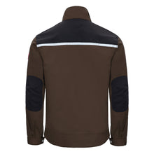 NITRAS MOTION TEX PLUS, jaqueta de trabalho, marrom / preto