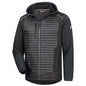 NITRAS MOTION TEX PLUS, jaqueta softshell acolchoada, preta