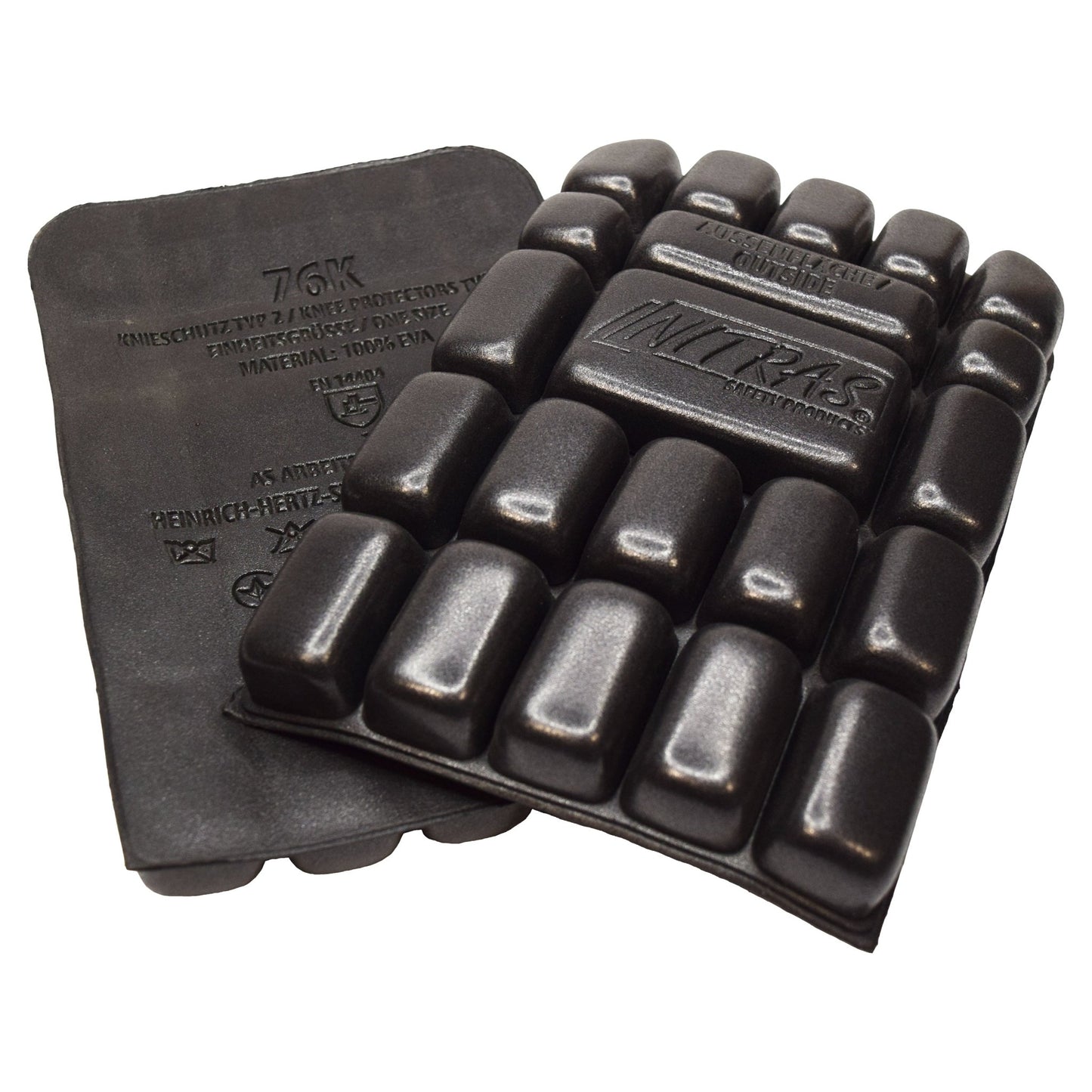 Protecção de joelho NITRAS, preto, EN 14404 | Pacote (1 par)