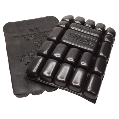 Protecção de joelho NITRAS, preto, EN 14404 | Pacote (1 par)