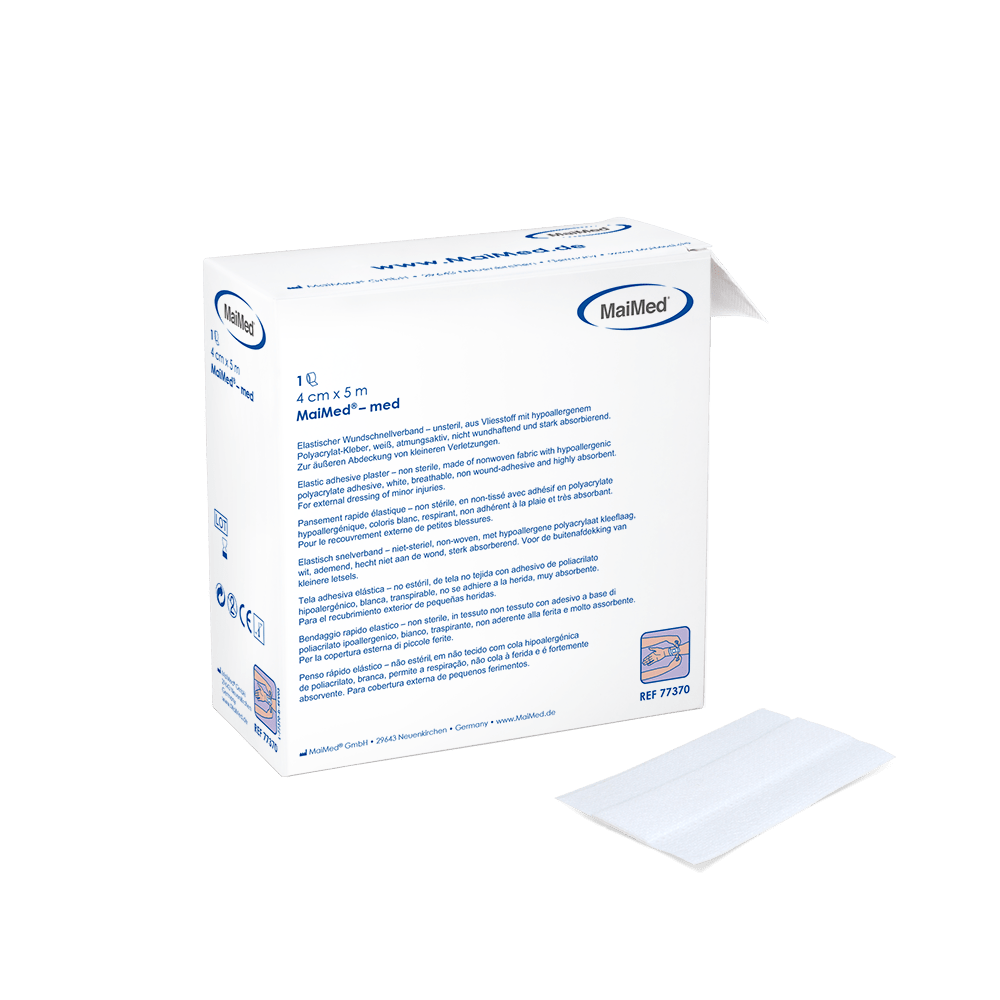 MaiMed-med, curativo elástico branco para feridas rápidas