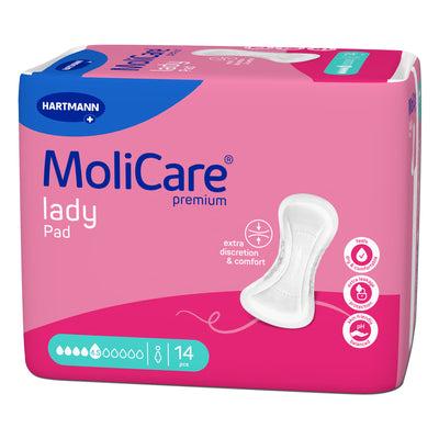 Item descontinuado: Hartmann MoliCare p lady Pad 4.5Tr P14 | Pacote (14 peças)
