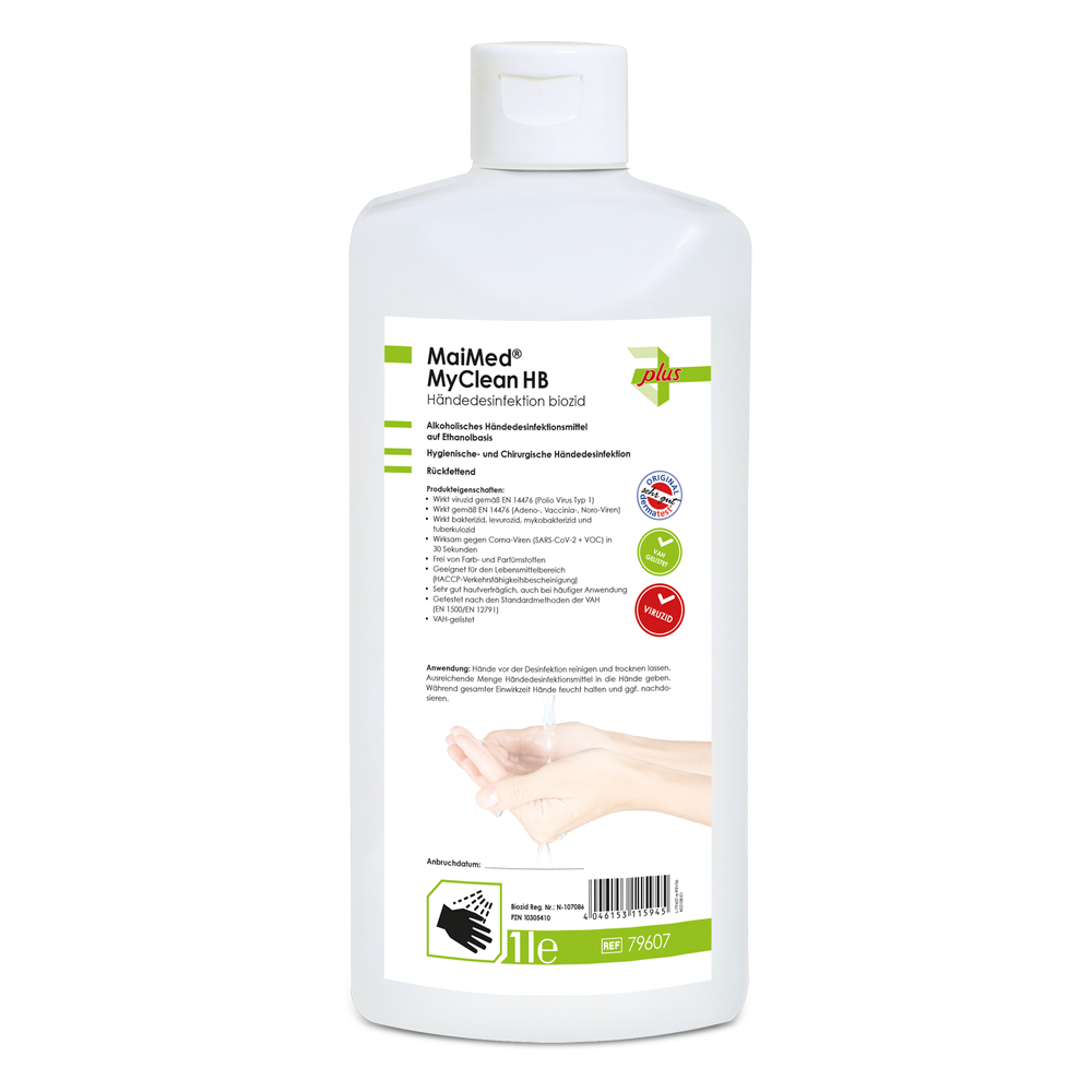 MaiMed MyClean HB biocida para desinfecção de mãos
