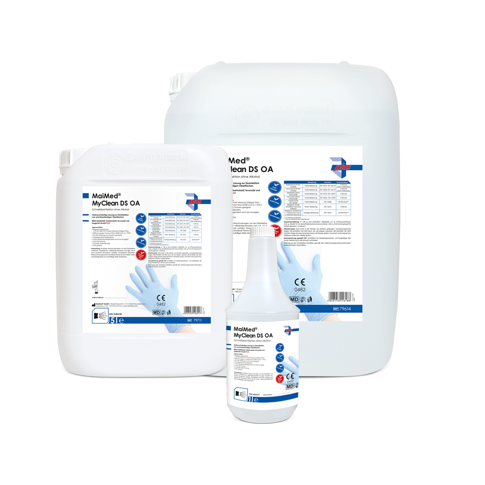 Desinfecção rápida MaiMed MyClean DS - neutra