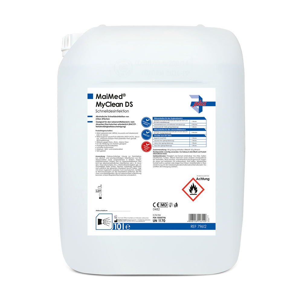 Desinfecção rápida MaiMed MyClean DS - neutra