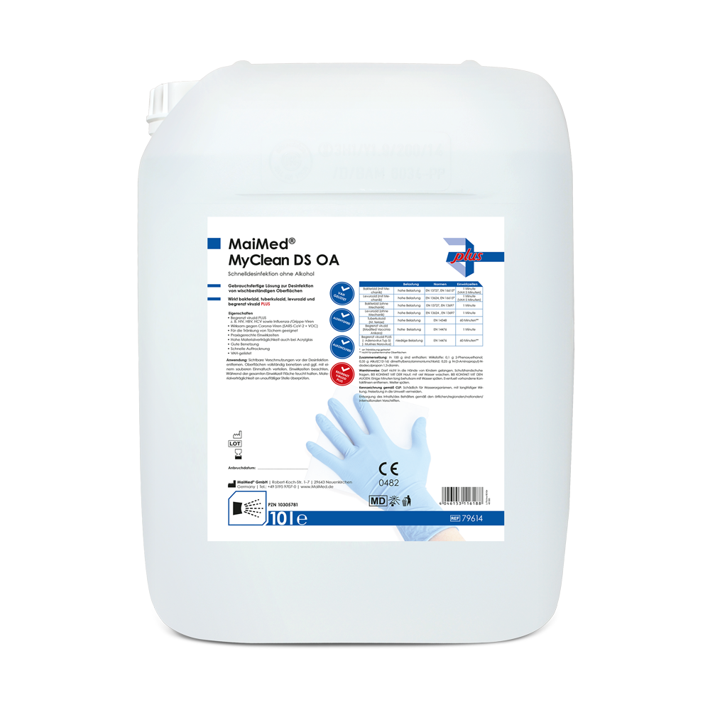 Desinfecção rápida MaiMed MyClean DS OA - neutra