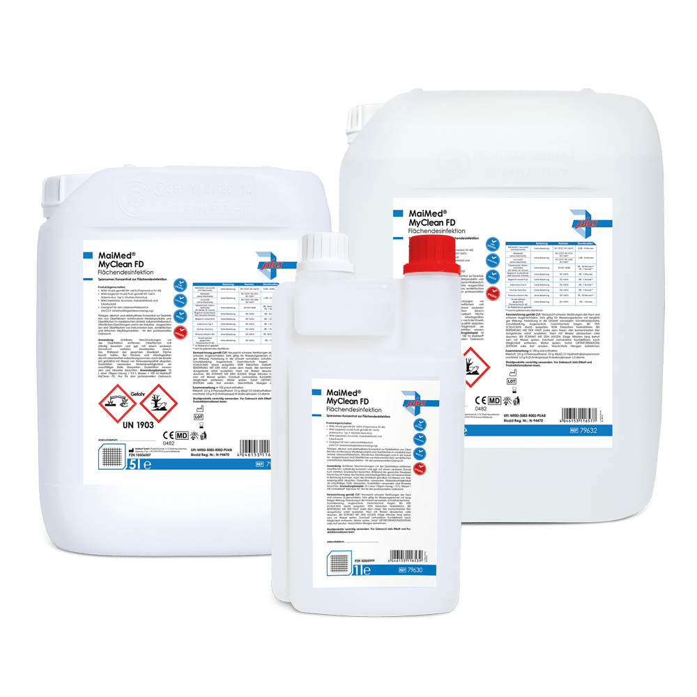 Desinfecção de superfícies MaiMed MyClean FD