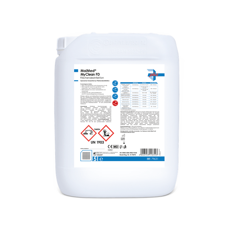 Desinfecção de superfícies MaiMed MyClean FD