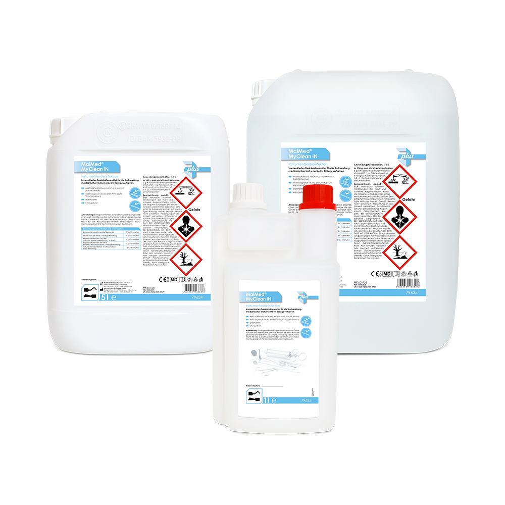 MaiMed MyClean IN, desinfecção de instrumentos