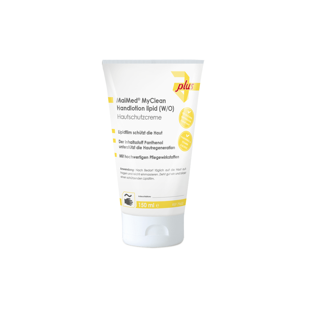 MaiMed MyClean loção para as mãos lipídica (S/O) creme de proteção para a pele (base água-óleo)