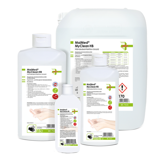 MaiMed MyClean HB biocida para desinfecção de mãos