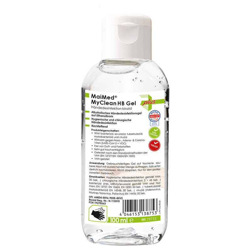 MaiMed MyClean HB Gel 100 ml/garrafa | Frasco (500ml)
