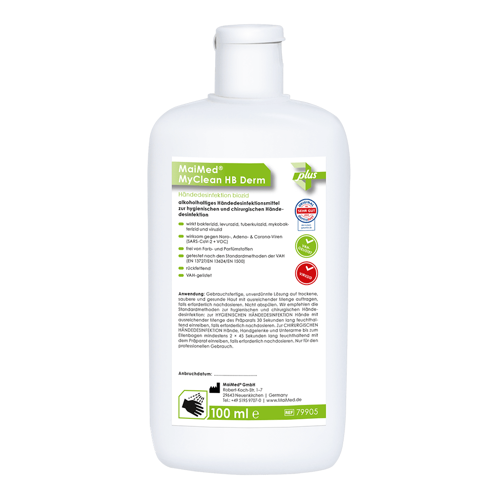 MaiMed MyClean HB Derm desinfecção das mãos