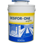 Um recipiente com Dr. Schnell DESIFOR-ONE WIPES Balde com tampa (1 peça) da DR.SCHNELL GmbH & Co. KGaA, adequado para toalhetes de tecido não tecido e ideal para desinfecção rápida em instituições médicas.
