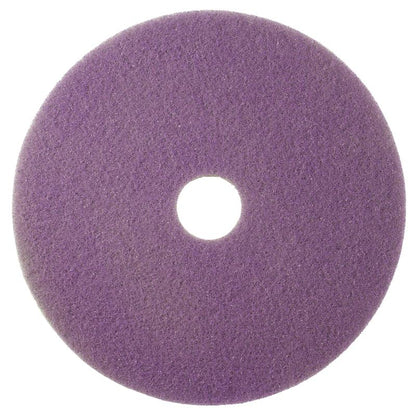 O Twister Pad lilás, redondo da Diversey Deutschland GmbH & Co. OHG é uma almofada plana, redonda e lilás com buraco no meio, ideal para limpeza de manutenção em pisos duros revestidos.