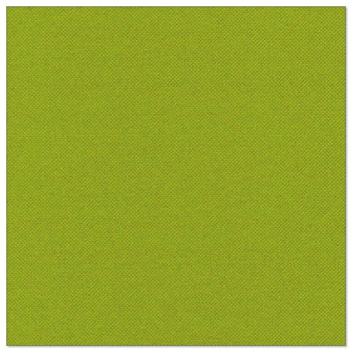A close-up dos 20 guardanapos "ROYAL Collection" (1/4-dobra, 40x40 cm) da PAPSTAR GmbH mostra uma estrutura verde chartreuse brilhante, semelhante a tecido - com seu padrão de tecelagem uniforme e fino, ideal para decorações de mesa elegantes.