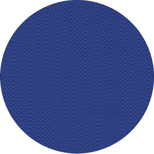 Um círculo azul contínuo com um padrão de favo de mel discreto, inspirado na toalha de mesa PAPSTAR, Tissue "ROYAL Collection" 120x180 cm da PAPSTAR GmbH.