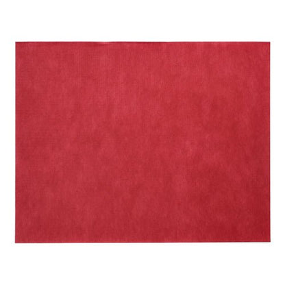 Os Starpak 100 conjuntos de mesa, semelhante a tecido Vlies "Soft Selection" (30x40 cm), apresentam-se em vermelho sobre fundo branco - perfeito para decoração de mesa elegante ou como uma alternativa única aos conjuntos de mesa clássicos.