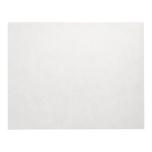 Um Starpak 100 conjuntos de mesa, semelhante a tecido, Vlies "Soft Selection" (30 x 40 cm) é ilustrado sobre um fundo branco, sua superfície simples destaca a elegância minimalista, perfeita para decorações de mesa modernas.