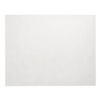 Um Starpak 100 conjuntos de mesa, semelhante a tecido, Vlies "Soft Selection" (30 x 40 cm) é ilustrado sobre um fundo branco, sua superfície simples destaca a elegância minimalista, perfeita para decorações de mesa modernas.