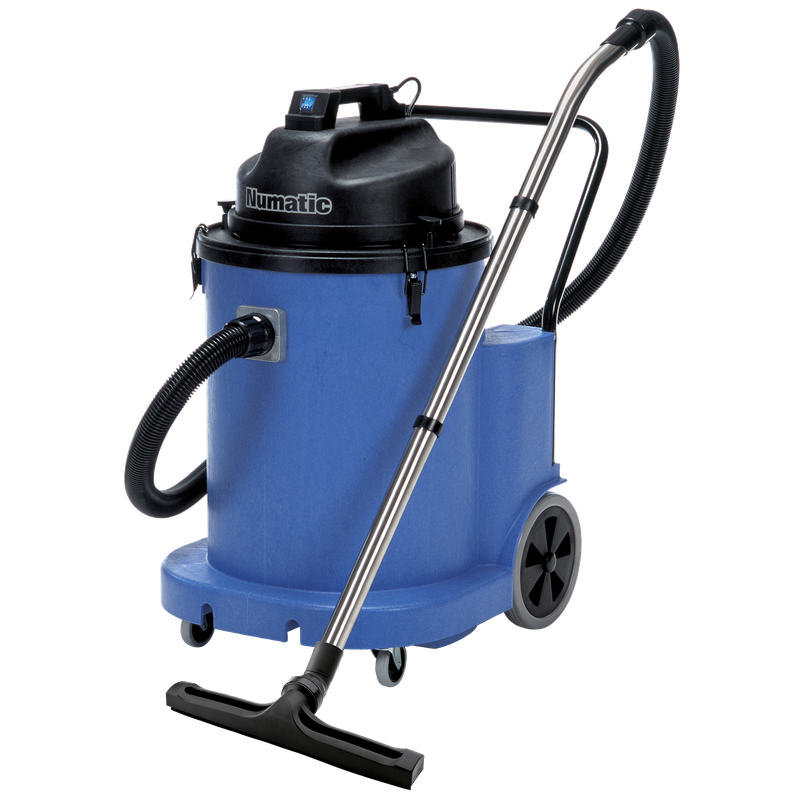 Aspirador de água Numatic WVD1800AP-2 com bomba submersível, azul, incluindo conjunto de acessórios BS7 38 mm | Pacote (1 peça)