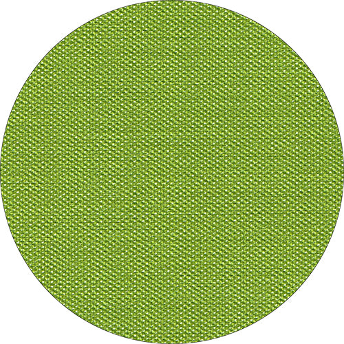 Um padrão circular de tecido verde-claro mostra a textura da toalha de mesa Starpak, semelhante a tecido, Vlies "soft selection plus" - ideal para uma toalha de mesa durável e semelhante a tecido.