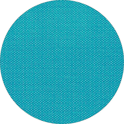 O close de um padrão em azul-petróleo mostra a estrutura tecida e os pequenos fios da toalha de mesa Starpak, semelhante a tecido, em "soft selection plus" da Starpak - ideal para uma toalha de mesa durável com aparência e toque semelhantes a tecido.