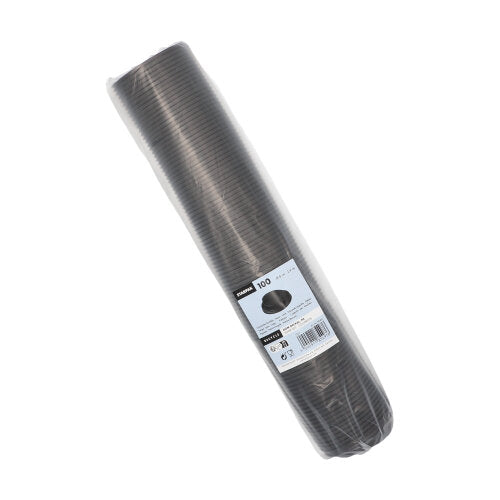 Um pacote com 100 tampas redondas Starpak "To Go" de PS com cúpula, perfeito para bebidas quentes em movimento, embalado em plástico transparente com uma etiqueta branca com detalhes do produto.
