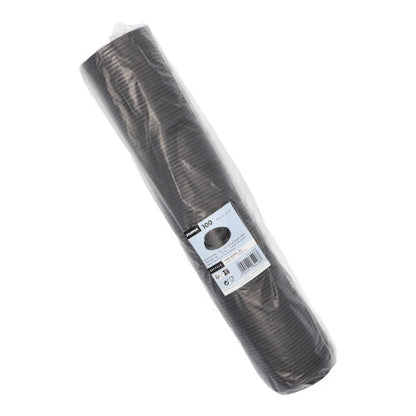 Um pacote de 100 tampas de cúpula redondas Starpak "To Go" de PS em filme plástico, ilustrado na embalagem original com etiqueta - ideal para bebidas quentes em movimento.