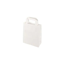 As PAPSTAR 50 sacolas, papel com alça da PAPSTAR GmbH são sacos de papel branco robustos e ecológicos com alça - perfeitos para compras sustentáveis.