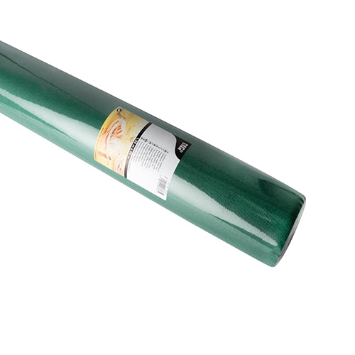 Um rolo de toalha de mesa Starpak, Airlaid 20 m x 1,2 m, com aparência semelhante a tecido e etiqueta do produto em fundo branco. A toalha de mesa durável da Starpak é fácil de limpar.