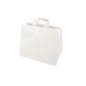 As PAPSTAR 50 sacolas da PAPSTAR GmbH são sacos de papel branco ecológicos com alças planas e lados retangulares - ideais para transportar objetos.