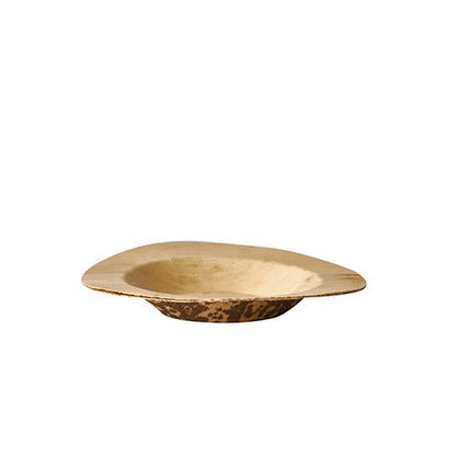 O prato de fingerfood redondo PAPSTAR, bambu "pure" (Ø 9 cm, 1,3 cm) da PAPSTAR GmbH é um prato descartável redondo de bambu de cor castanho claro - perfeito para eventos sustentáveis e ecológicos (50 unidades/Embalado a vácuo).